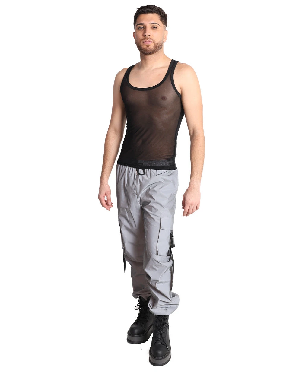 Unisex Mastermind Men's Mesh Tank 3 Unisex Mastermind Men's Mesh Tank - Image 3