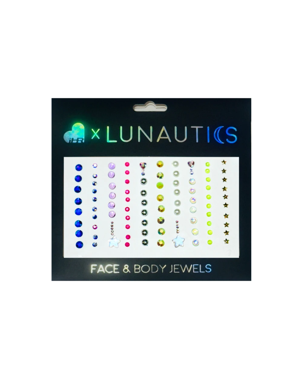 Lunautics X IHR Galactic Drip Mix Pack Face Jewels 1 Lunautics X IHR Galactic Drip Mix Pack Face Jewels