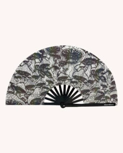 Secret Life Of Mushroom Rainbow Reflective Hand Fan 3 Secret Life Of Mushroom Rainbow Reflective Hand Fan -Iheartraves Sale Store 743468427 secret life of mushroom rainbow reflective hand fan