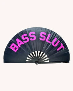 Bass Slut Behavior Hand Fan