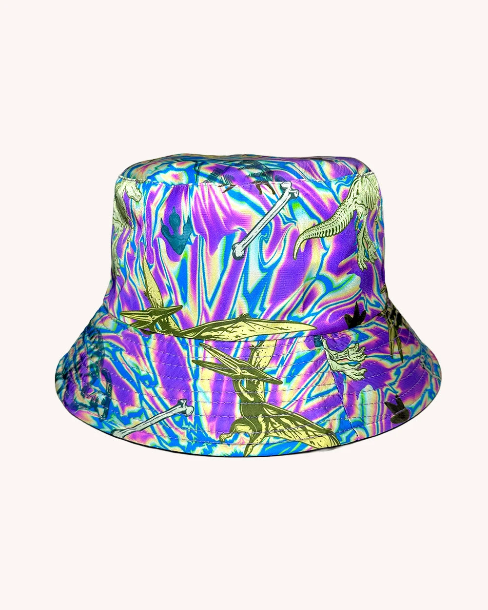 Dino Daze Bucket Hat With Stash Pocket 2 Dino Daze Bucket Hat With Stash Pocket - Image 2