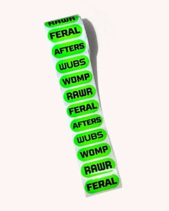 Wubs Sticker Roll -Iheartraves Sale Store 774416476 3 11