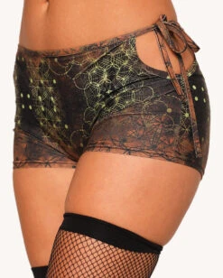 Raptor's Wake Side-Tie Shorts