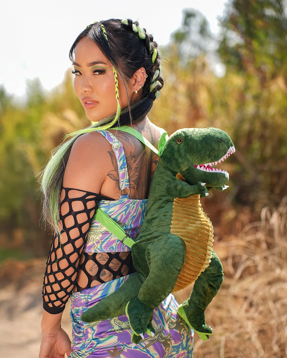 Jurassic Jive Dino Plush Backpack 1 Jurassic Jive Dino Plush Backpack