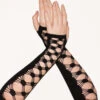 Bass Baddie Fingerless Gloves
