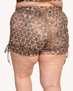 Beneath The Trees Ruched Booty Shorts 10 Beneath The Trees Ruched Booty Shorts -Iheartraves Sale Store Beneath the Trees Booty Shorts C1 Back