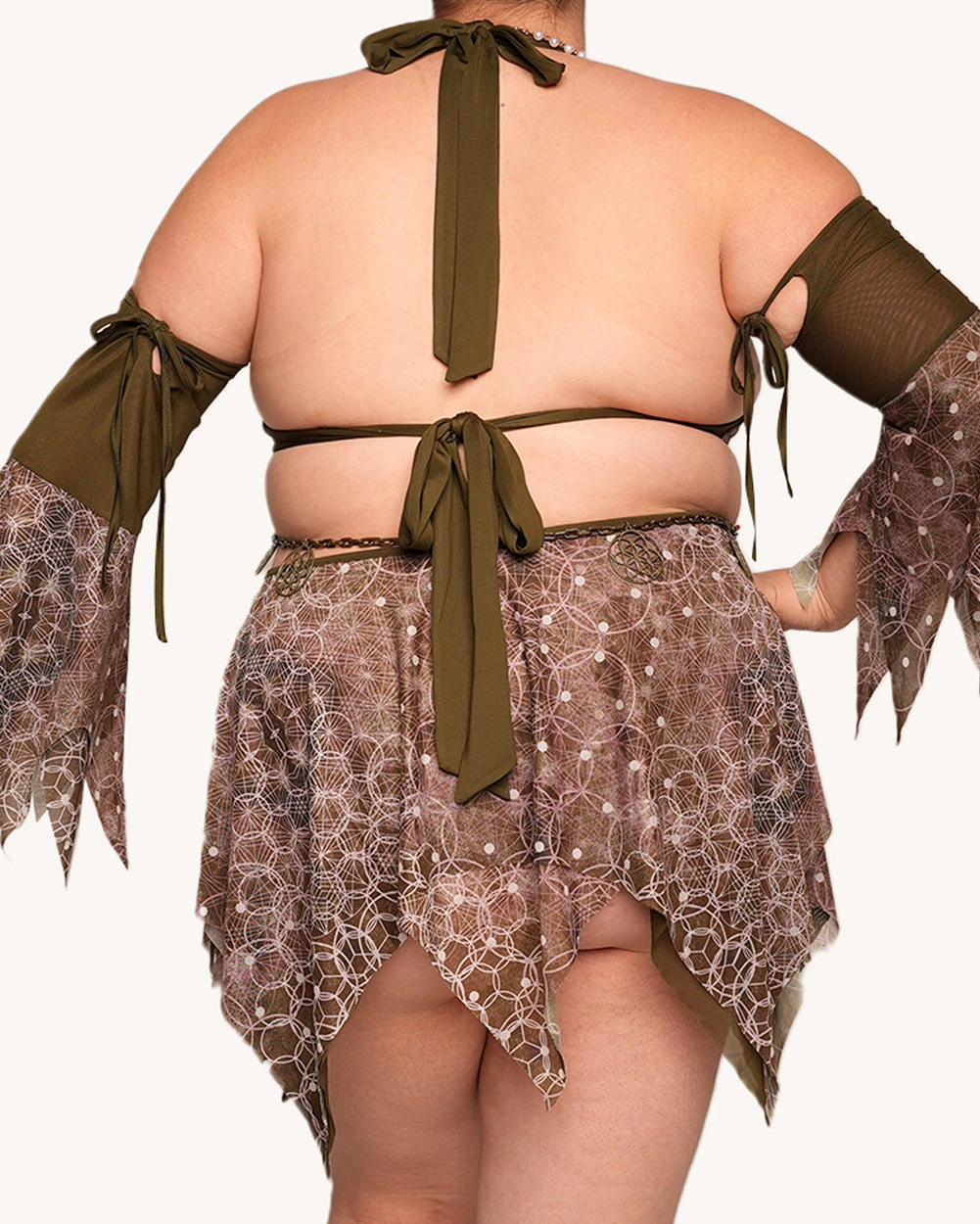 Beneath The Trees Dress With Sleeves 8 Beneath The Trees Dress With Sleeves - Image 8