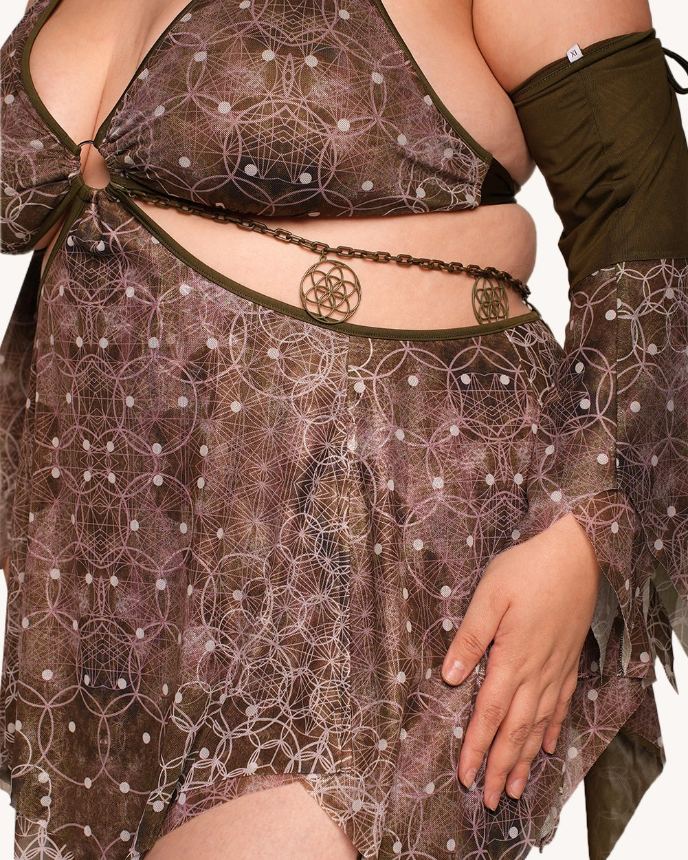 Beneath The Trees Dress With Sleeves 9 Beneath The Trees Dress With Sleeves - Image 9