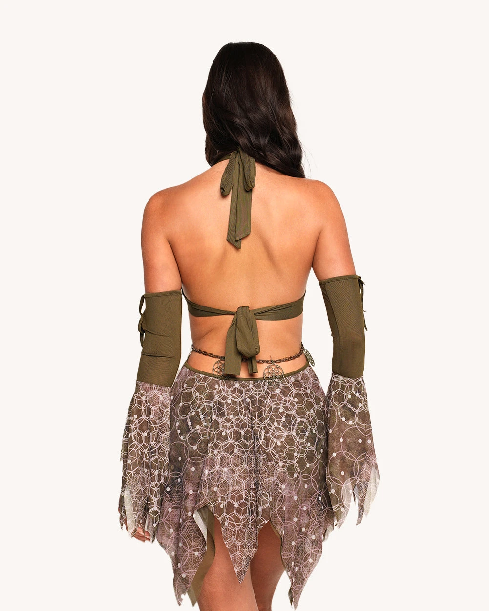 Beneath The Trees Dress With Sleeves 2 Beneath The Trees Dress With Sleeves - Image 2