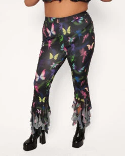 Butterfly Soirée Pants -Iheartraves Sale Store Butterfly Soiree Pants C1 Front