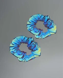 Cyber Crush Rainbow Reflective Scrunchies