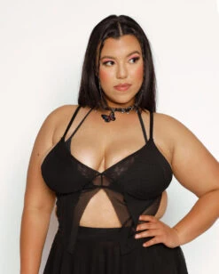 Dark Arts Mesh Top -Iheartraves Sale Store Dark Arts Mesh Top Black C1 Front