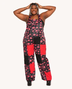 Fire Shadow Overalls -Iheartraves Sale Store Demon Rage Overalls C1 Full