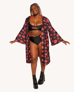 Demon Rage Robe -Iheartraves Sale Store Demon Rage Robe C1 Full