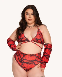 Depths Of The Damned Top With Sleeves -Iheartraves Sale Store Depths of the Damned Top with Sleeves C1 Front