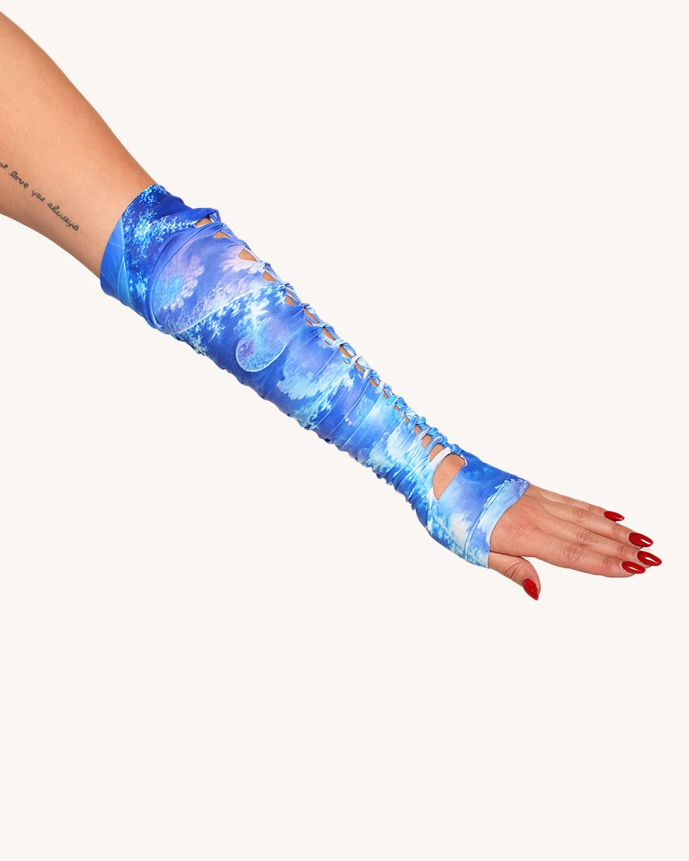 Distorted Dream Bodysuit With Sleeves 4 Distorted Dream Bodysuit With Sleeves - Image 4