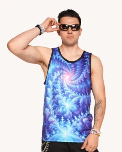 Distorted Dream Men's Tank Top -Iheartraves Sale Store Distorted Dream Men s Tank Top Front