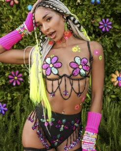 Dream Come True Festival Bottoms -Iheartraves Sale Store Dream Come True LifeStyle