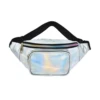 Enchanting Glow Holo Fanny Pack -Iheartraves Sale Store Enchanting Glow Holo Fanny Pack Silver Front