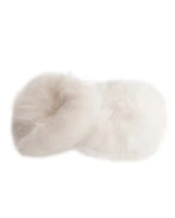 Ultra Furry Scrunchies -Iheartraves Sale Store Euphoria Ultra Furry Scrunchies White Front 1