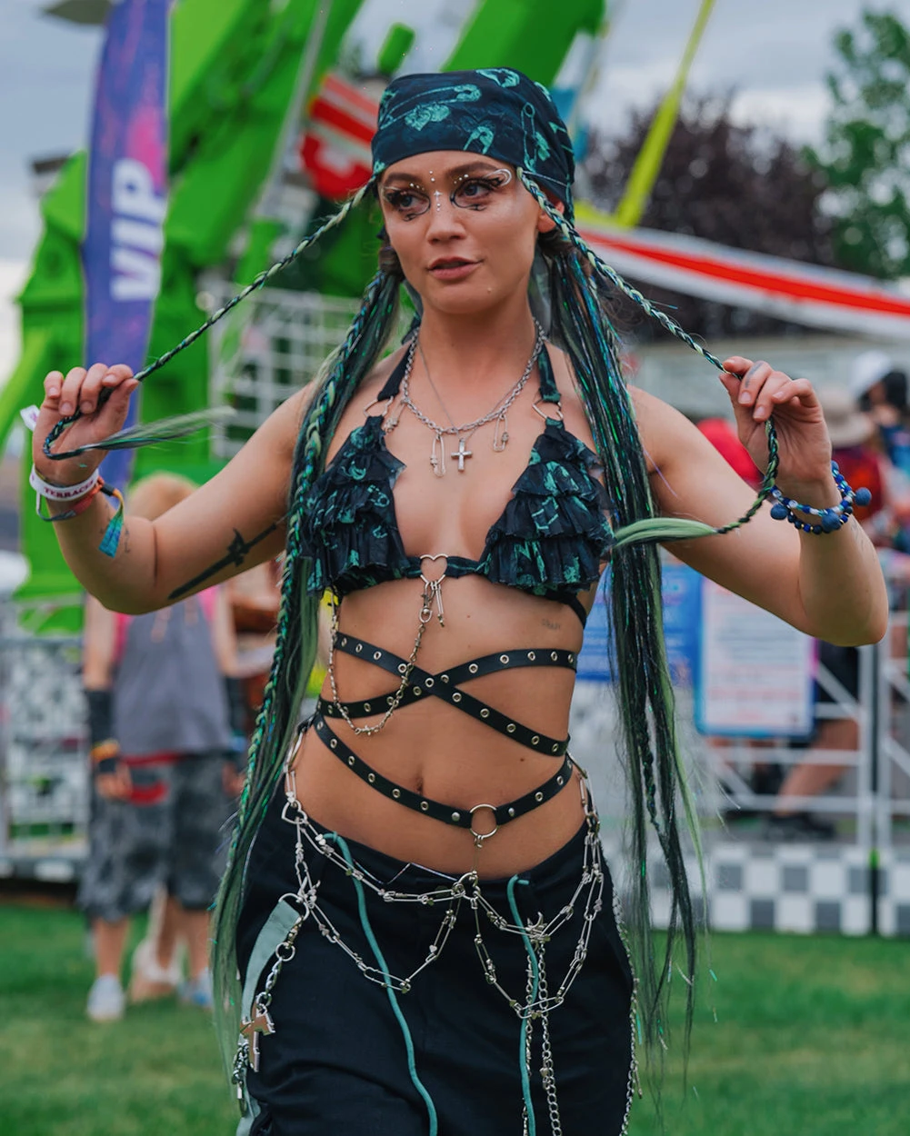 Sunflowerraver X IHR Get Bent Bra Top 2 Sunflowerraver X IHR Get Bent Bra Top - Image 2