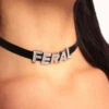 Feral Rhinestone Choker 9 Feral Rhinestone Choker -Iheartraves Sale Store Feral Rhinestone Choker Front