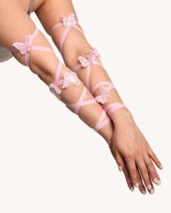 Floating Effortlessly Butterfly Pair Arm Wraps