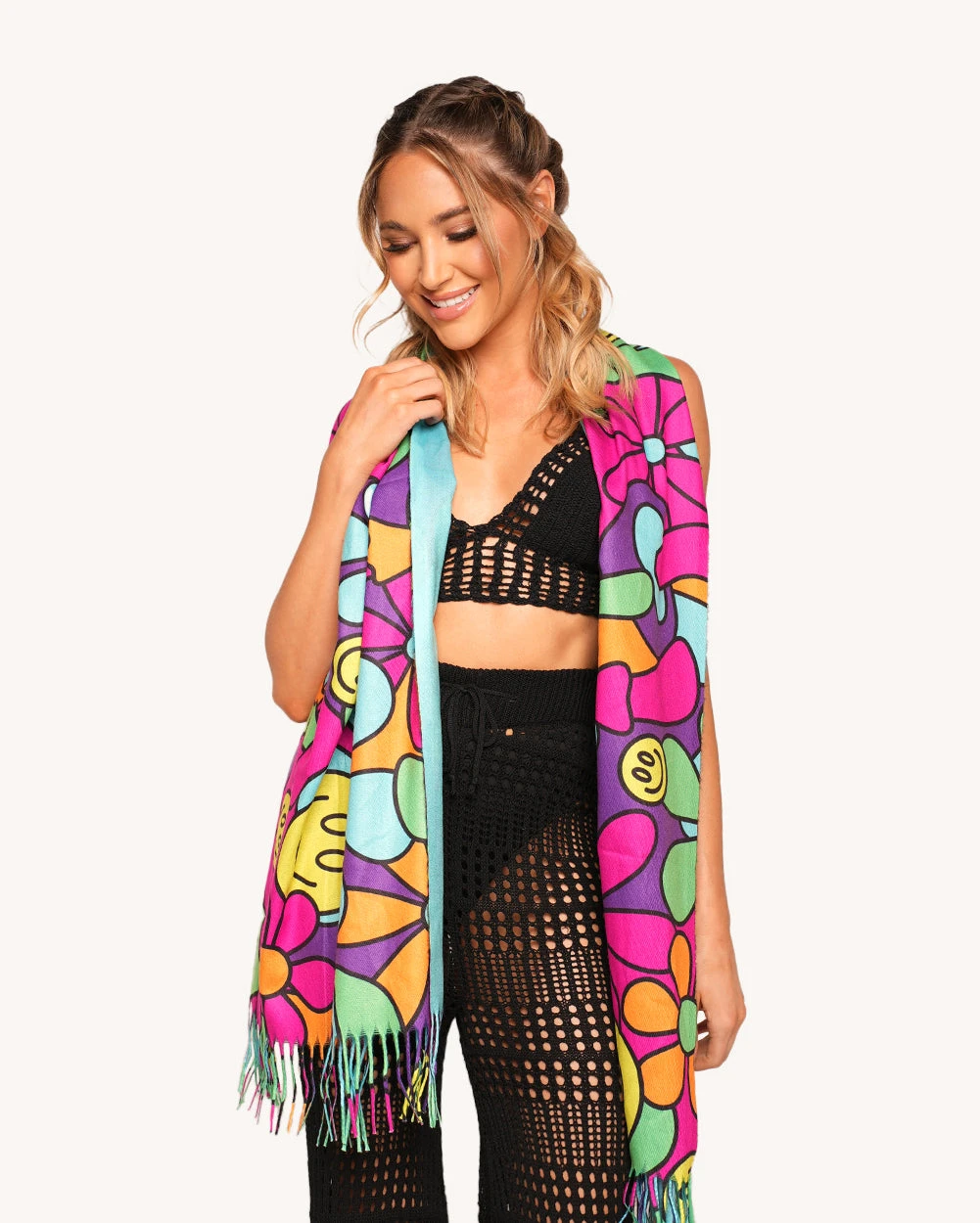 Flower Bomb Pashmina 2 Flower Bomb Pashmina - Image 2