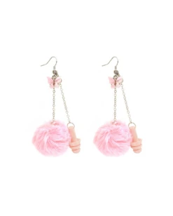 Fluff & Flutter Earplug Earrings