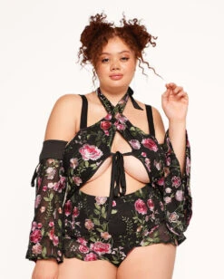 Forest Nymph Stretch Halter Lace Bodysuit Set 2.0 - Black 13 Forest Nymph Stretch Halter Lace Bodysuit Set 2.0 - Black -Iheartraves Sale Store Forest Nymph Halter Lace Bodysuit Set 2.0 Black C1 Front 05459a6c 0e26 41ea b2e4 00657a5a0ad9