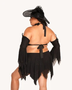 Getting Hyped Mesh Dress With Sleeves -Iheartraves Sale Store Getting Hyped Mesh Dress with Sleeves C1 Back