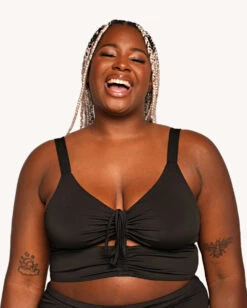 Getting Hyped Ruched Top -Iheartraves Sale Store Getting Hyped Ruched Top C1 Front