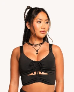 Getting Hyped Ruched Top