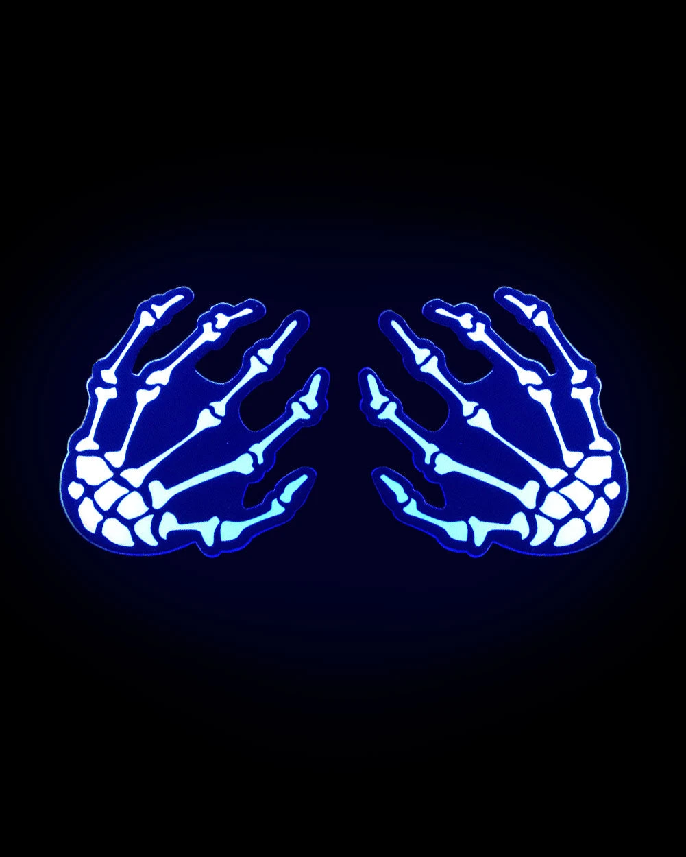 Pastease Glow In The Dark Skeleton Hands Pasties 1 Pastease Glow In The Dark Skeleton Hands Pasties