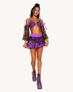 Grape Jelly Top With Sleeves 7 Grape Jelly Top With Sleeves -Iheartraves Sale Store Grape Jelly Top with Sleeves Full