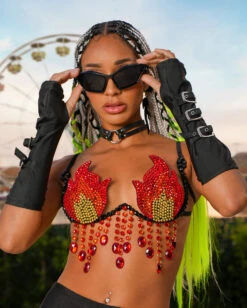 Handle This Heat Festival Bra