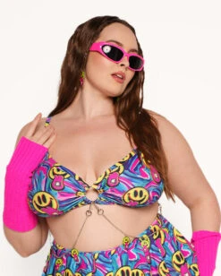 Happy Hour O-Ring Top 11 Happy Hour O-Ring Top -Iheartraves Sale Store Happy Hour O Ring Top C1 Front