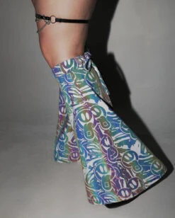 Happy Hour White Reflective Sleeve & Boot Cover Set 14 Happy Hour White Reflective Sleeve & Boot Cover Set -Iheartraves Sale Store Happy Hour White Reflective Sleeve Boot Cover Set C1 Reflective