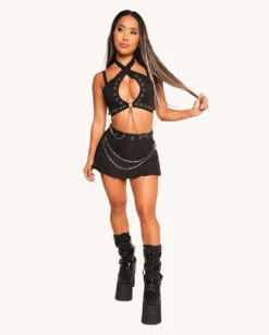 Hardwired Halter Top -Iheartraves Sale Store Hardwired Halter Top Full