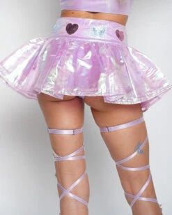 Chrysalis Holo Butterfly Patches Leg Wraps 9 Chrysalis Holo Butterfly Patches Leg Wraps -Iheartraves Sale Store Iridescent Blush Holo Heart Skirt Baby Pink Back a9fafc7b aae2 401e 9eb5 df8549ce8663