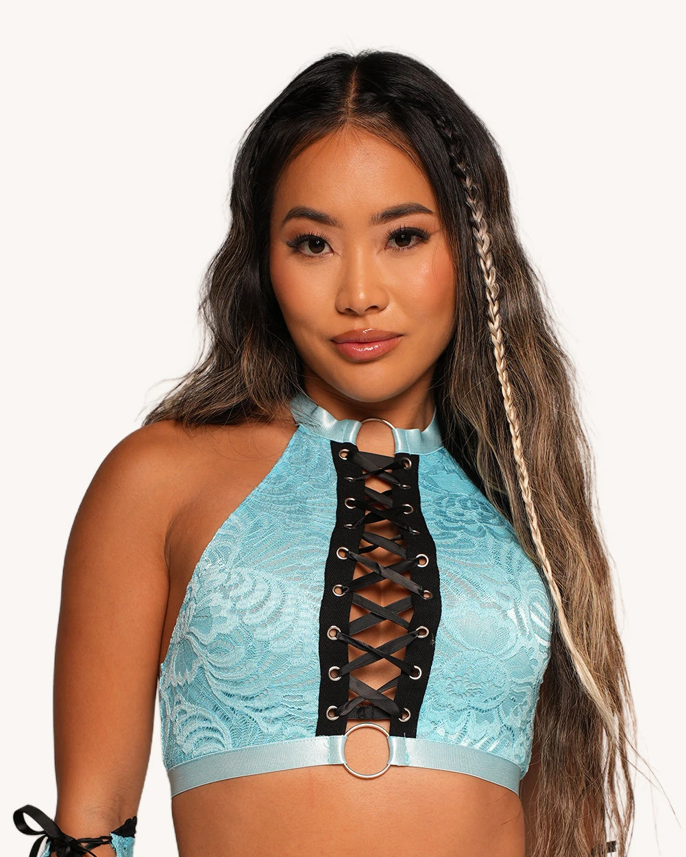 Jami Jones X IHR Lace Me Up O-Ring Top 1 Jami Jones X IHR Lace Me Up O-Ring Top