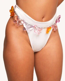 Jelly Butterfly Belly Chain With Charms