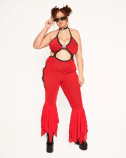 Kandi Diva X IHR Locked & Loaded Jumpsuit -Iheartraves Sale Store Kandi Diva x iHR Locked Loaded Jumpsuit Full C1 Front