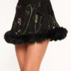 Lace Flowerfields Stretch Marabou Side Tie Mini Skirt 8 Lace Flowerfields Stretch Marabou Side Tie Mini Skirt -Iheartraves Sale Store Lace Flowerfields Marabou Side Tie Mini Skirt Front 7f013015 c786 44a1 ac6f 571827e0c708