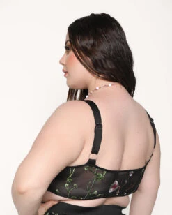 Lace Flowerfields Stretch Pixie Hem Top -Iheartraves Sale Store Lace Flowerfields Pixie Hem Top C1 Back