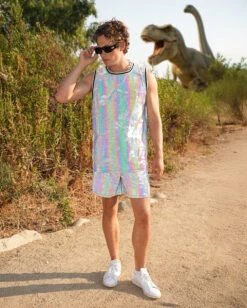 Reckless Men's Reflective Jersey -Iheartraves Sale Store LostLands20258677 1