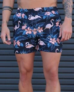 Lost In Paradise Flamingo Shorts