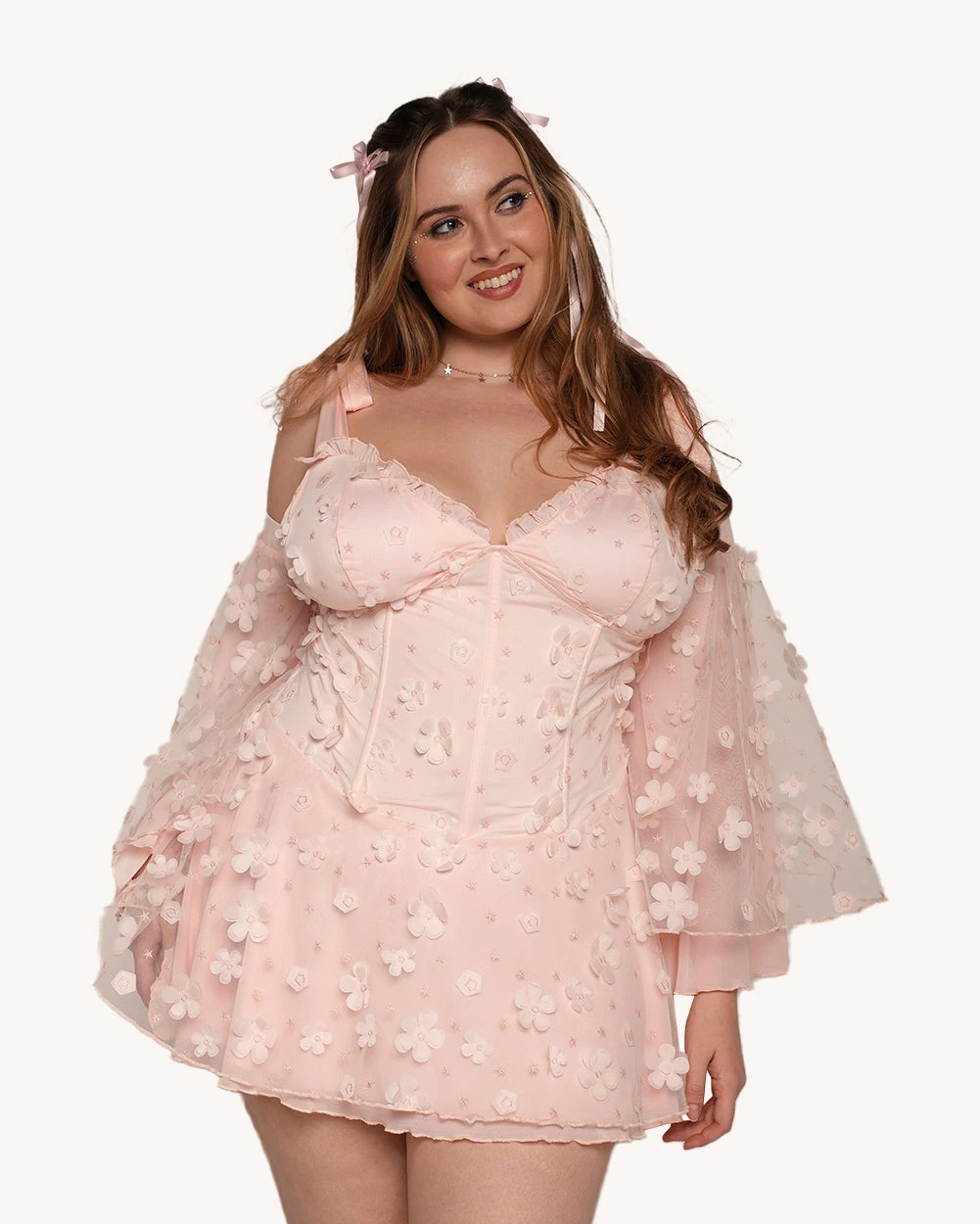 Magic In You Floral Dress With Sleeves 5 Magic In You Floral Dress With Sleeves - Image 5