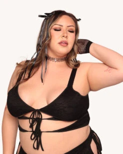 Make Up Or Break Up Lace Top -Iheartraves Sale Store Make Up or Break Up Lace Top Front C1 Front