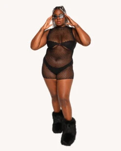 Midnight Drop Romper -Iheartraves Sale Store Midnight Drop Romper C1 Full